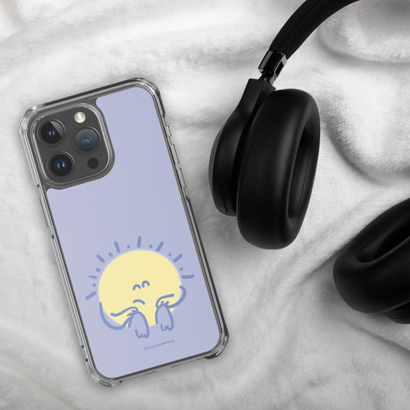 Dimmed Sun Transparent iPhone Case