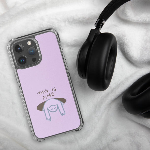This is fine Transparent iPhone Case