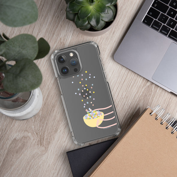 Sprinkles Bowl Transparent iPhone Case