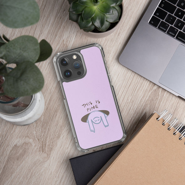This is fine Transparent iPhone Case