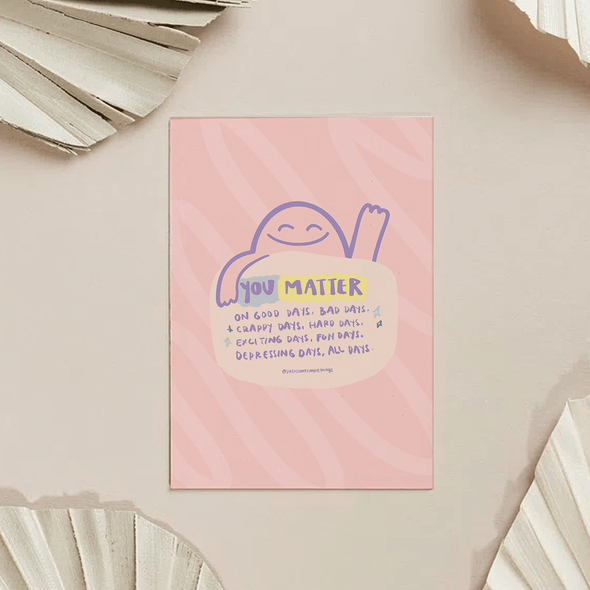 You Matter | Postcard