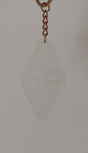 Safe to be home Clear Keytag