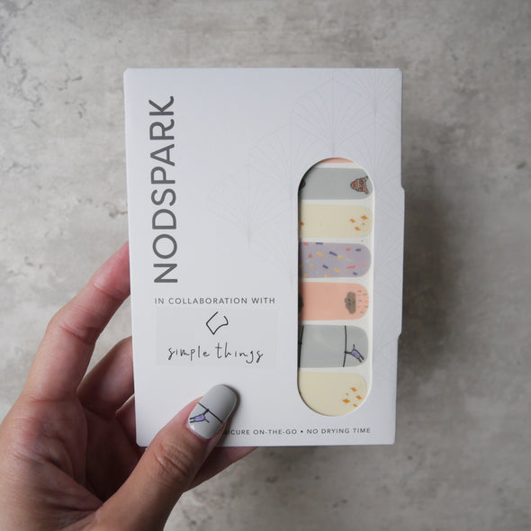 Nodspark x Simple Things - Choose You Nail Art Sticker