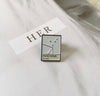 Exhale Pantone Enamel Pin