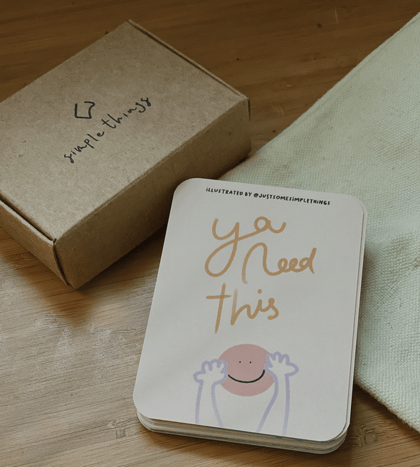You Need This - Mini Illustration Cards Set