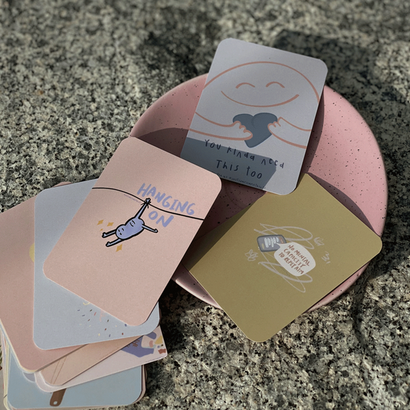 You Kinda Need This Too - Mini Illustration Cards Set