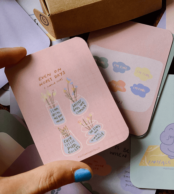 Whatever it takes - Mini Illustration Cards Set