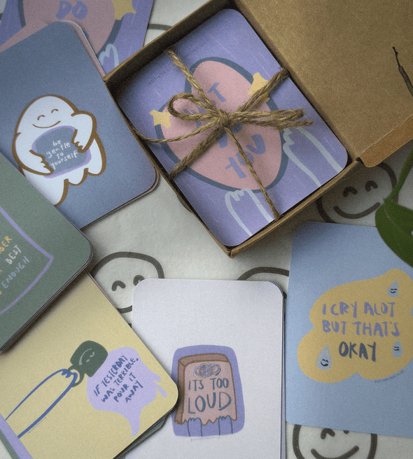 Just do you- Mini Illustration Cards Set