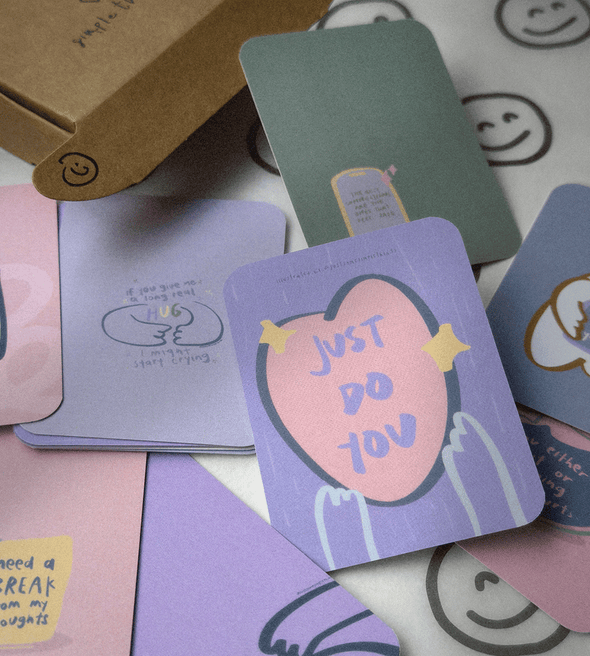 Just do you- Mini Illustration Cards Set
