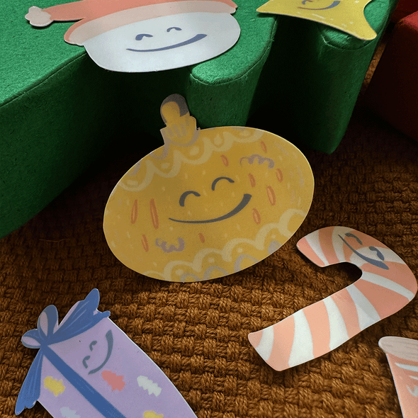 The Merry Sticker pack