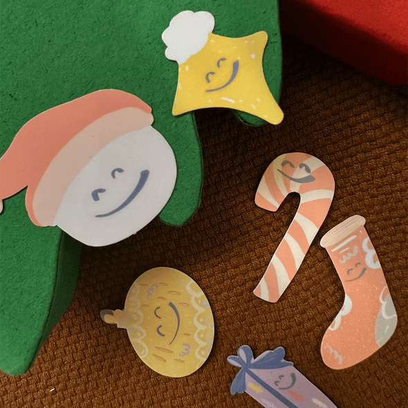 The Merry Sticker pack