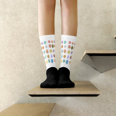 Overloaded Smiles Socks - Thewearablethings