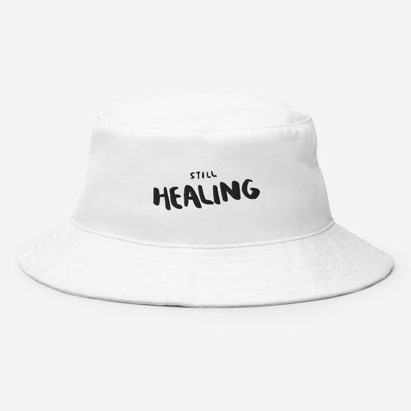 Still healing white Bucket Hat