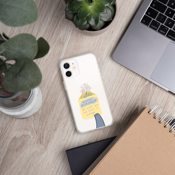 You have you and that is enough Transparent iPhone Case