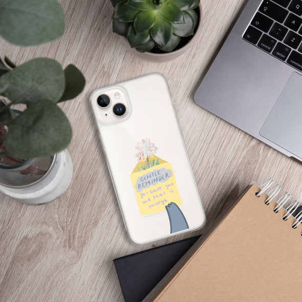 You have you and that is enough Transparent iPhone Case