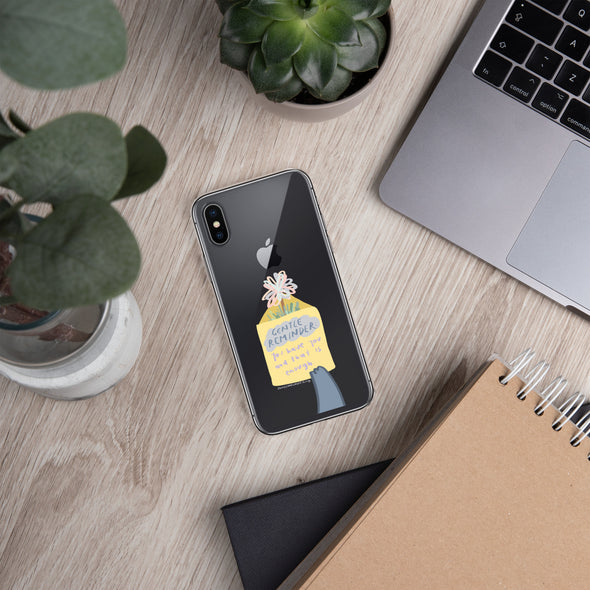 You have you and that is enough Transparent iPhone Case