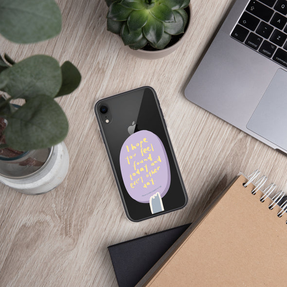 I hope you feel found today Transparent iPhone Case