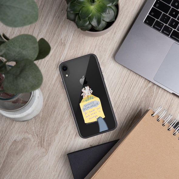 You have you and that is enough Transparent iPhone Case