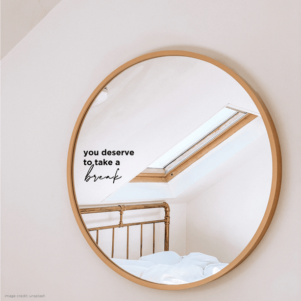 Deserve a break Decal