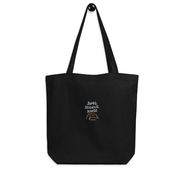 Some silence please Tote Bag
