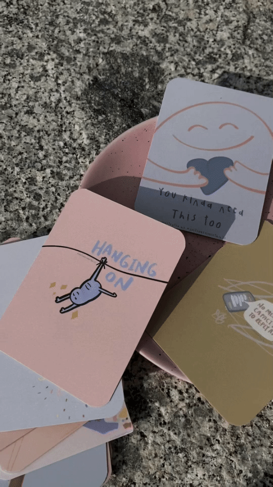 You Kinda Need This Too - Mini Illustration Cards Set