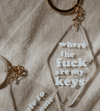 Where the fuck are my keys Clear Keytag