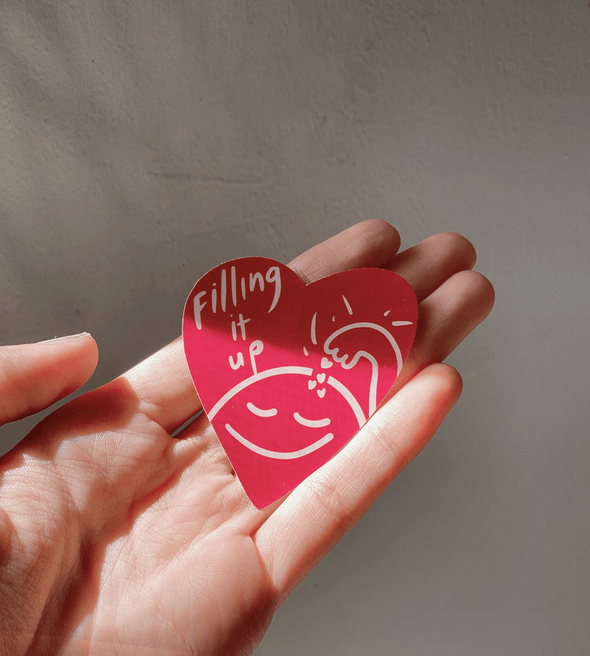 Filling it up sticker