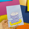 So happy you're here | Postcard