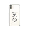 Slowly but surely Transparent iPhone Case