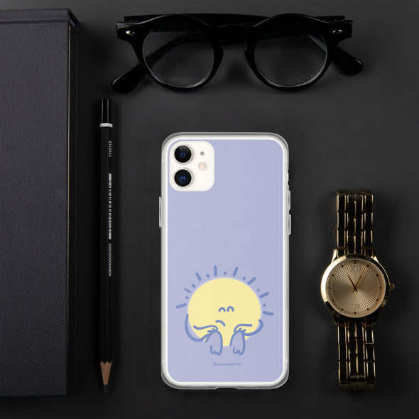 Dimmed Sun Transparent iPhone Case