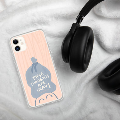 Heavy Thoughts iPhone Case