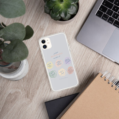 When Anxiousness kicks in Transparent iPhone Case