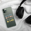All Is Well Transparent iPhone Case