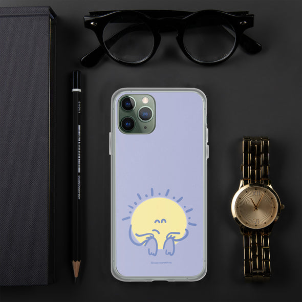 Dimmed Sun Transparent iPhone Case