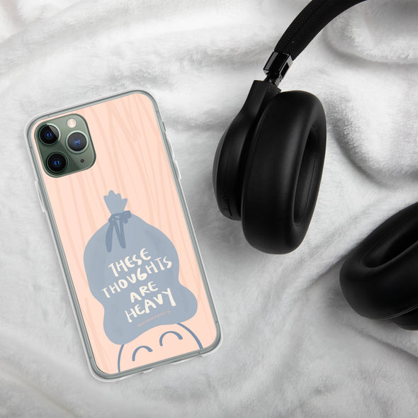 Heavy Thoughts iPhone Case