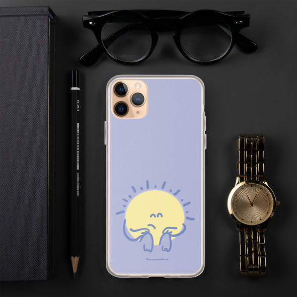 Dimmed Sun Transparent iPhone Case