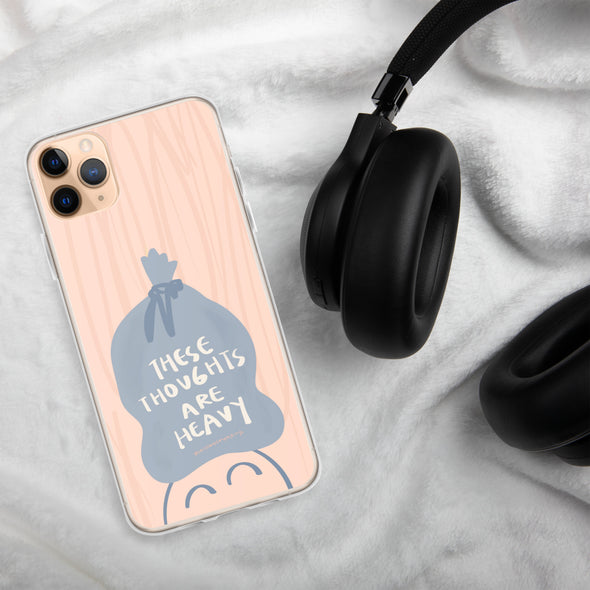 Heavy Thoughts iPhone Case
