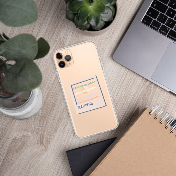 Feelings Transparent iPhone Case