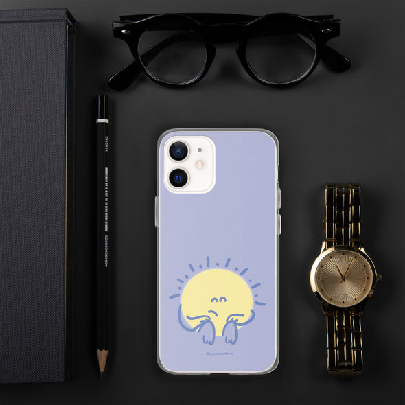 Dimmed Sun Transparent iPhone Case