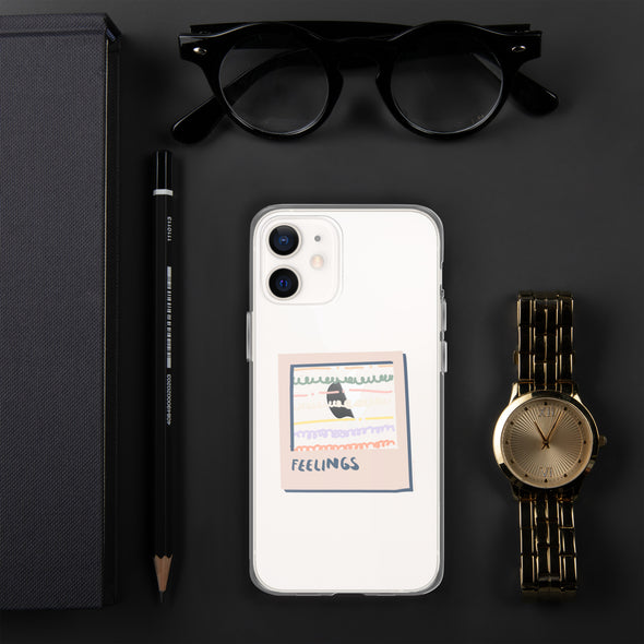 Feelings Transparent iPhone Case