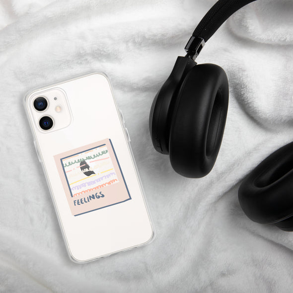 Feelings Transparent iPhone Case