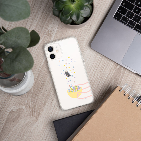 Sprinkles Bowl Transparent iPhone Case