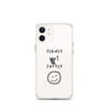 Slowly but surely Transparent iPhone Case