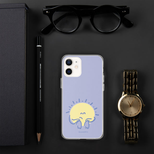 Dimmed Sun Transparent iPhone Case
