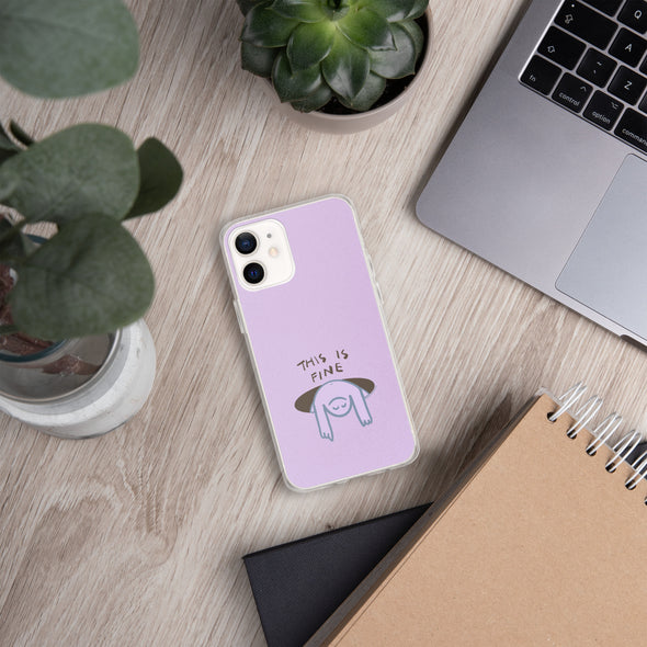 This is fine Transparent iPhone Case