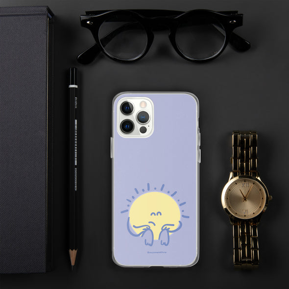 Dimmed Sun Transparent iPhone Case
