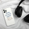 Shhh Transparent iPhone Case