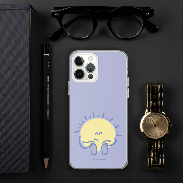 Dimmed Sun Transparent iPhone Case