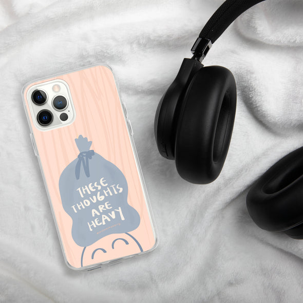 Heavy Thoughts iPhone Case