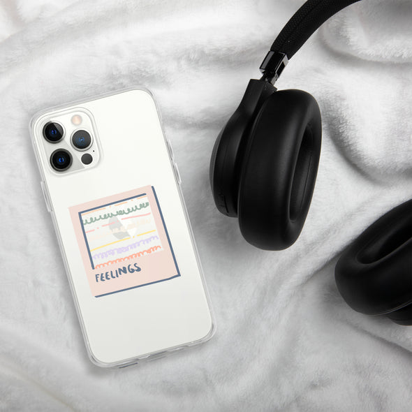 Feelings Transparent iPhone Case